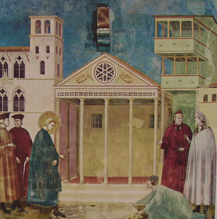 Al momento stai visualizzando L’omaggio di un semplice (Assisi) di Giotto